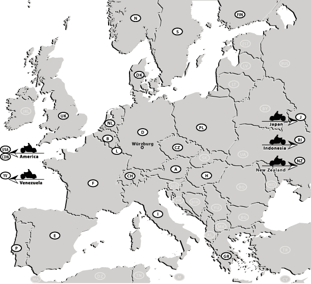 Dealer Worldmap