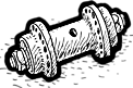 Wheel Hubs for Models without Front Brake