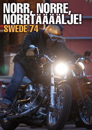 Banner Norrtälje  Harley Chopper Custom Parts Accessories IOE Flathead Knucklehead Panhead Shovelhead Evolution Sportster HotRod