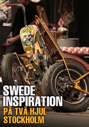 Banner Pa tva hjul stockholm 2013 Harley Chopper Custom Parts Accessories IOE Flathead Knucklehead Panhead Shovelhead Evolution Sportster HotRod