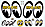 Mooneyes decal set