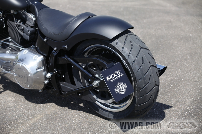 Harley Softail Slim >> W&W Cycles - Lighting > Rick’s Side Mount License Plate ... Harley Softail Slim >> W&W Cycles - Lighting > Rick’s Side Mount License Plate ...