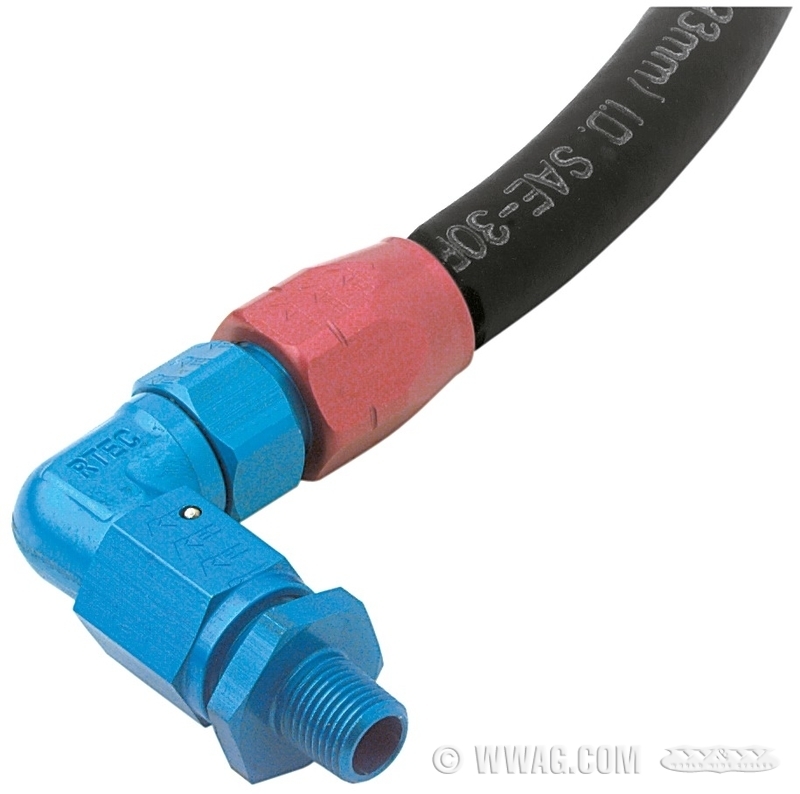 W&W Cycles Oil Tank > Krontec Oil Line Fittings 9/16”18