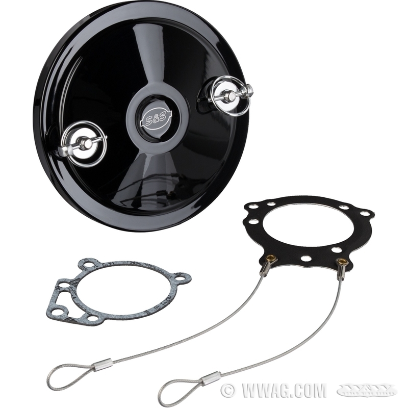 W&W Cycles Carburetor and Injection > Muscle Billet Air Cleaner Covers