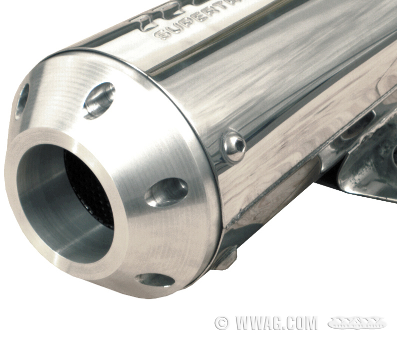 W&W Cycles Exhaust > CPV End Cap for 4” SuperTrapp