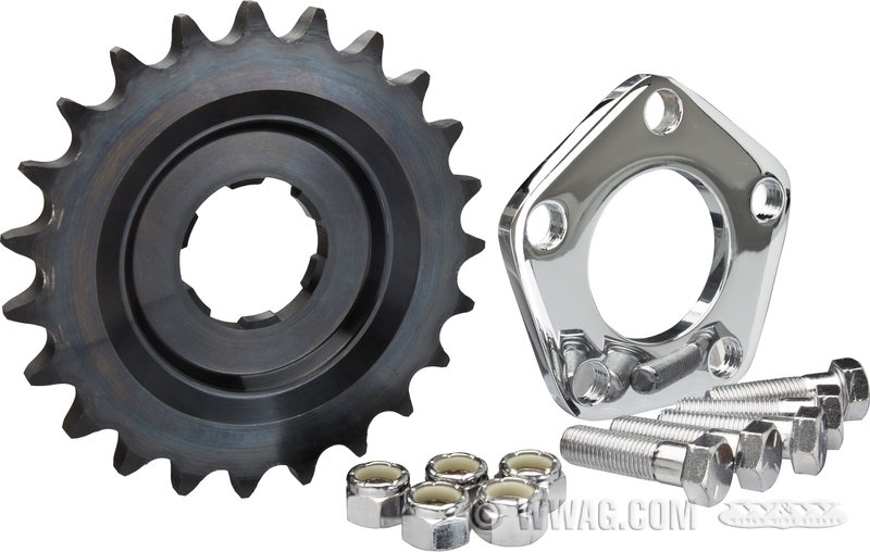 W&W Cycles Sprockets and Pulleys > Offset Sprocket Kits for 4Speed