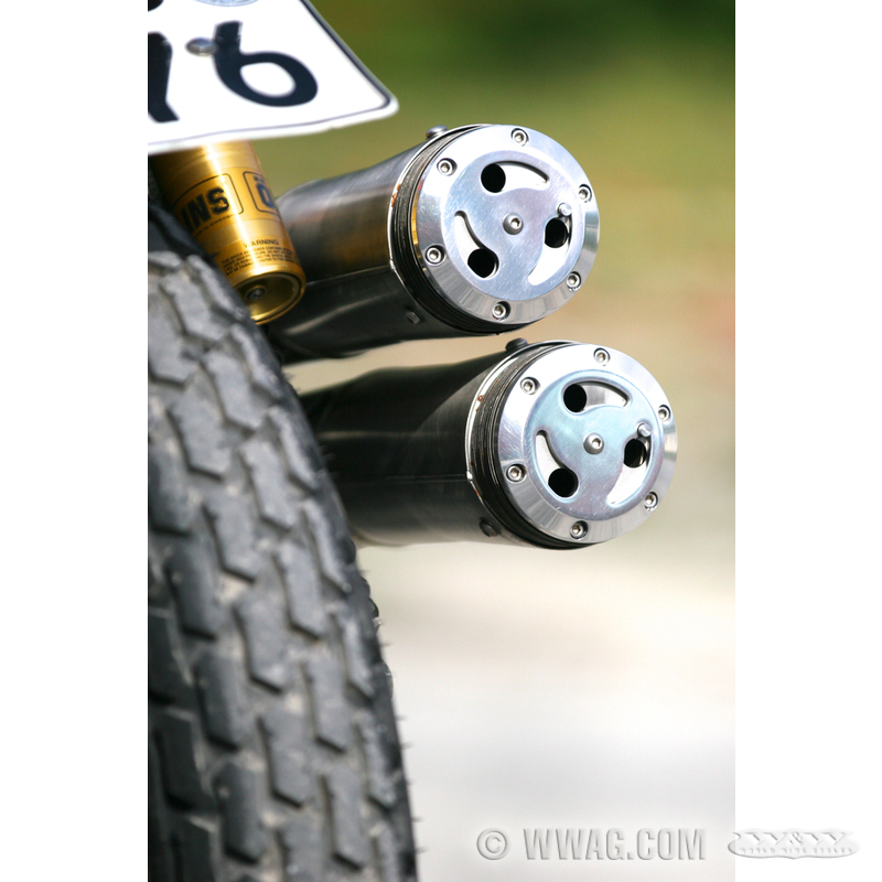 W&W Cycles Exhaust > Adjustable End Caps for 4” SuperTrapp