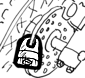 Brake disc locks