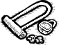 Padlocks, U-Locks and helmet locks