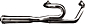 BSL 2-1 Exhaust Systems V-Rod