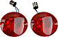 Turn Signal Inserts for Küryakyn Panacea Taillights