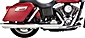 Twin Slash 2-1 Slip-on Muffler for Dyna® Switchback