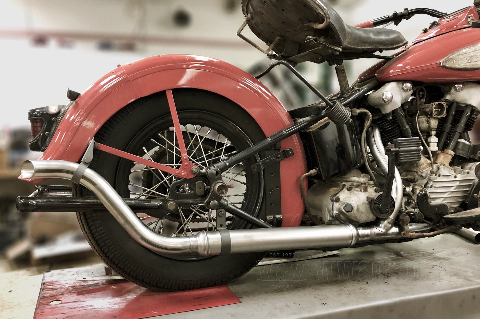 The GasBox 1939 CHP Upsweep Mufflers