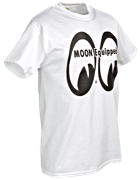 MOON T-Shirts White with Big Logo