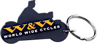 W&W Biker Key Fobs