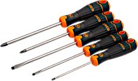 Bahco 5 Flat Tip and Phillips Screwdriver Set