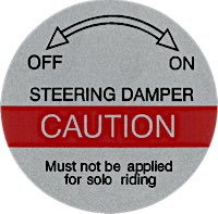 Decals for Steering Dampers FL(H)