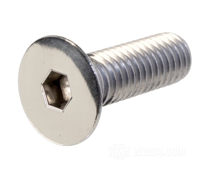 Countersunk Socket Head Screws Stainless Polished