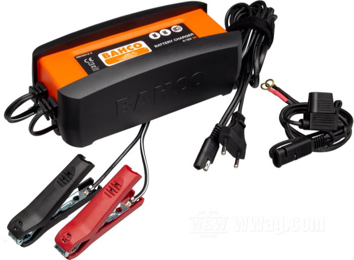 Bahco 6/12 V Battery Chargers and Maintainers