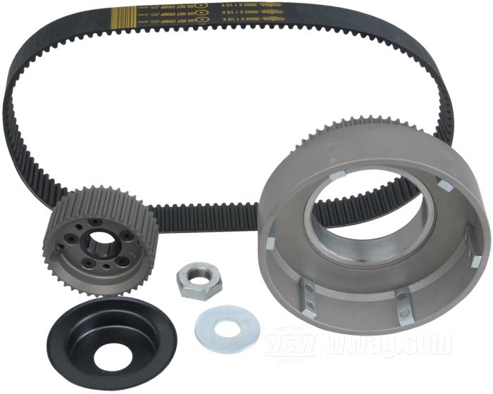 Primo 8 mm Belt Drives for 4-Speed Big Twin