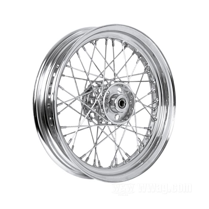Wheels with Wide Hub for Drum Brake FL/FX 1967-72-Type and Drop Center Steel Rim