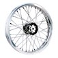 Wheels with Tapered Roller Star Hub and Flanged Aluminum Rim