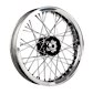 Wheels with Tapered Roller Star Hub and Flanged Aluminum Rim