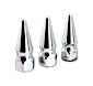 Pike Style Nuts Chrome-plated
