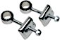 Rear Axle Adjusters - for 4-Speed Big Twins 1973→ and Sportster 1979-1996