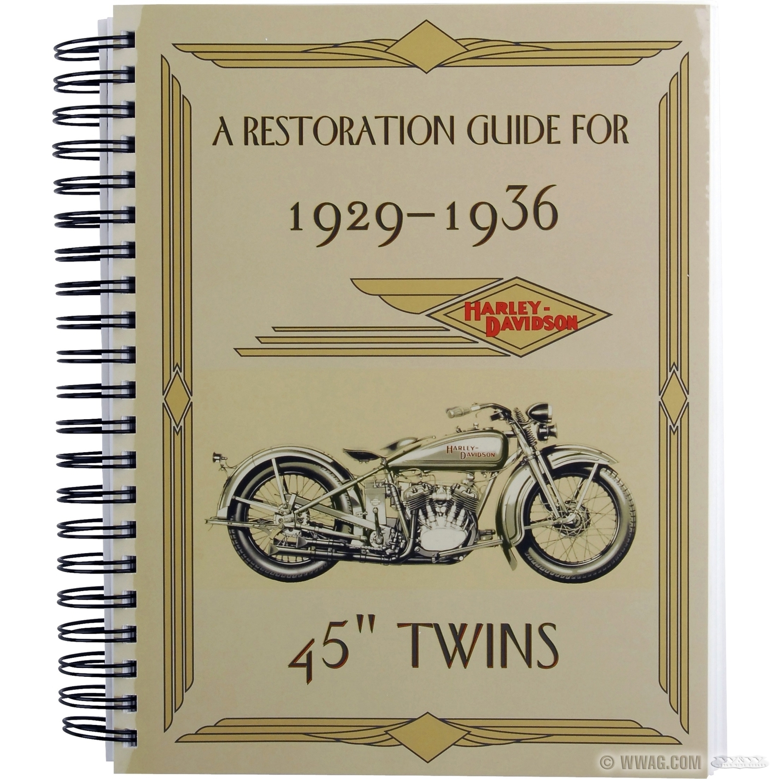 W&W Cycles - Print and Media > A Restoration Guide for 45” Twins 1929-1936