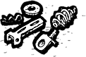 Mounting Parts and Springs for Solo Seats