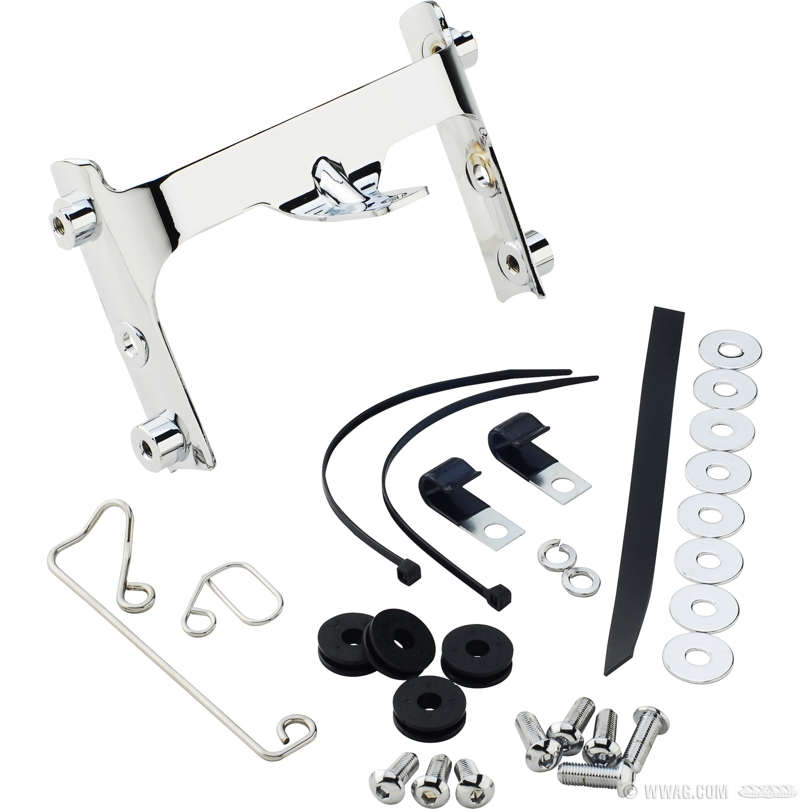 W&W Cycles Gabel > Montagekit für Windschilde für Softail Springer Gabeln