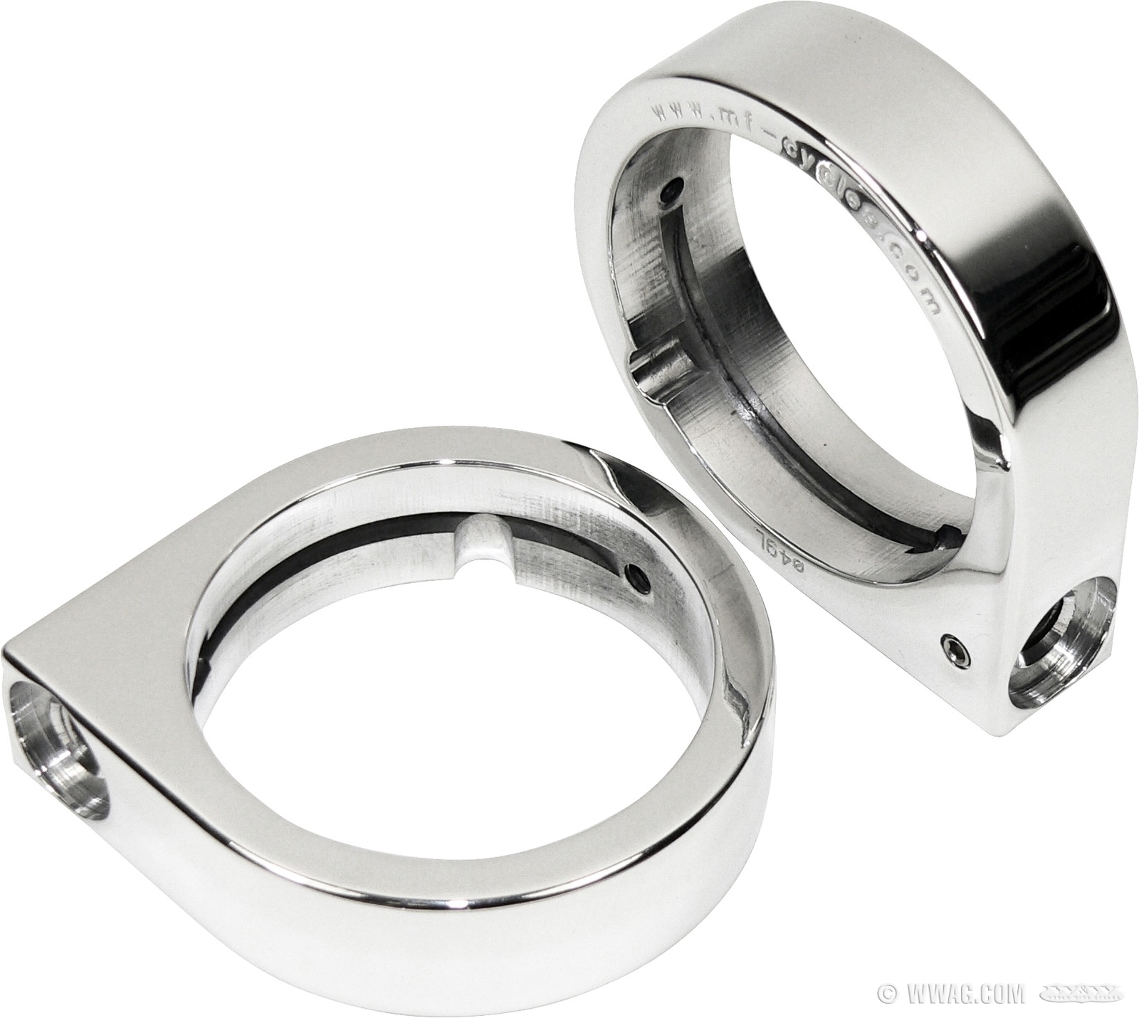 W&W Cycles Lighting > MF Tube Clamps for Turn Signals