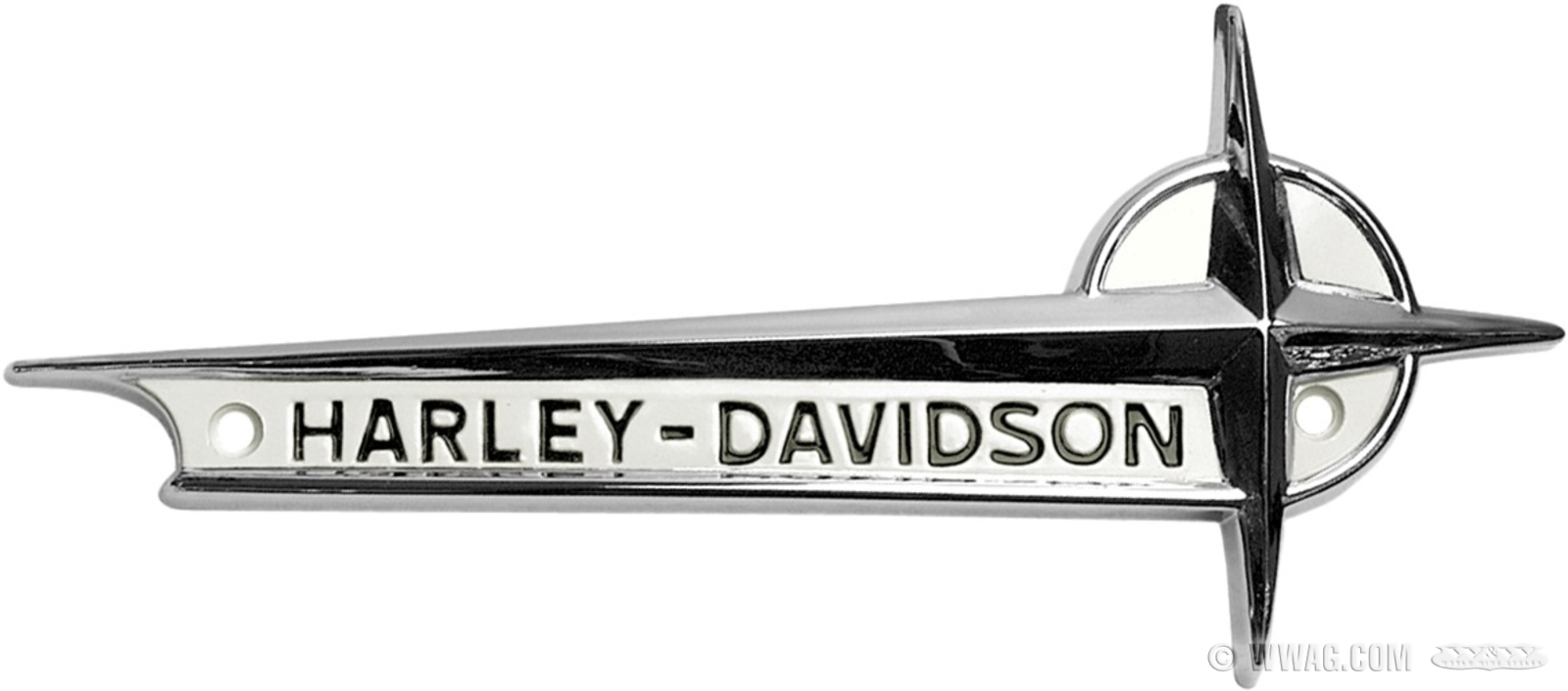 W&W Cycles Tank > Gas Tank Name Plates 19611962