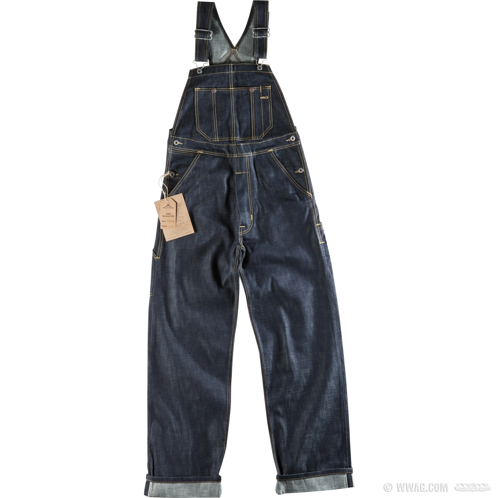 W&W Cycles - Apparel and Helmets > Pike Brothers Mechanic Bib 1935 Overalls