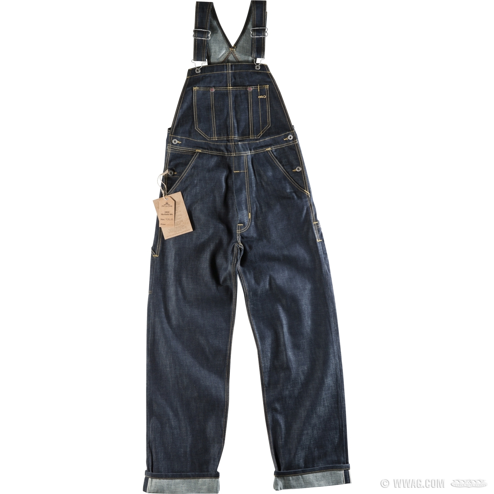 W&W Cycles Apparel and Helmets > Pike Brothers Mechanic Bib 1935 Overalls