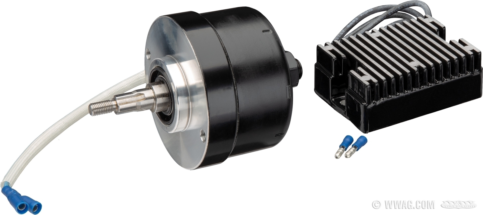 W&W Cycles Elektrik > 12V Alternator für Generator Case