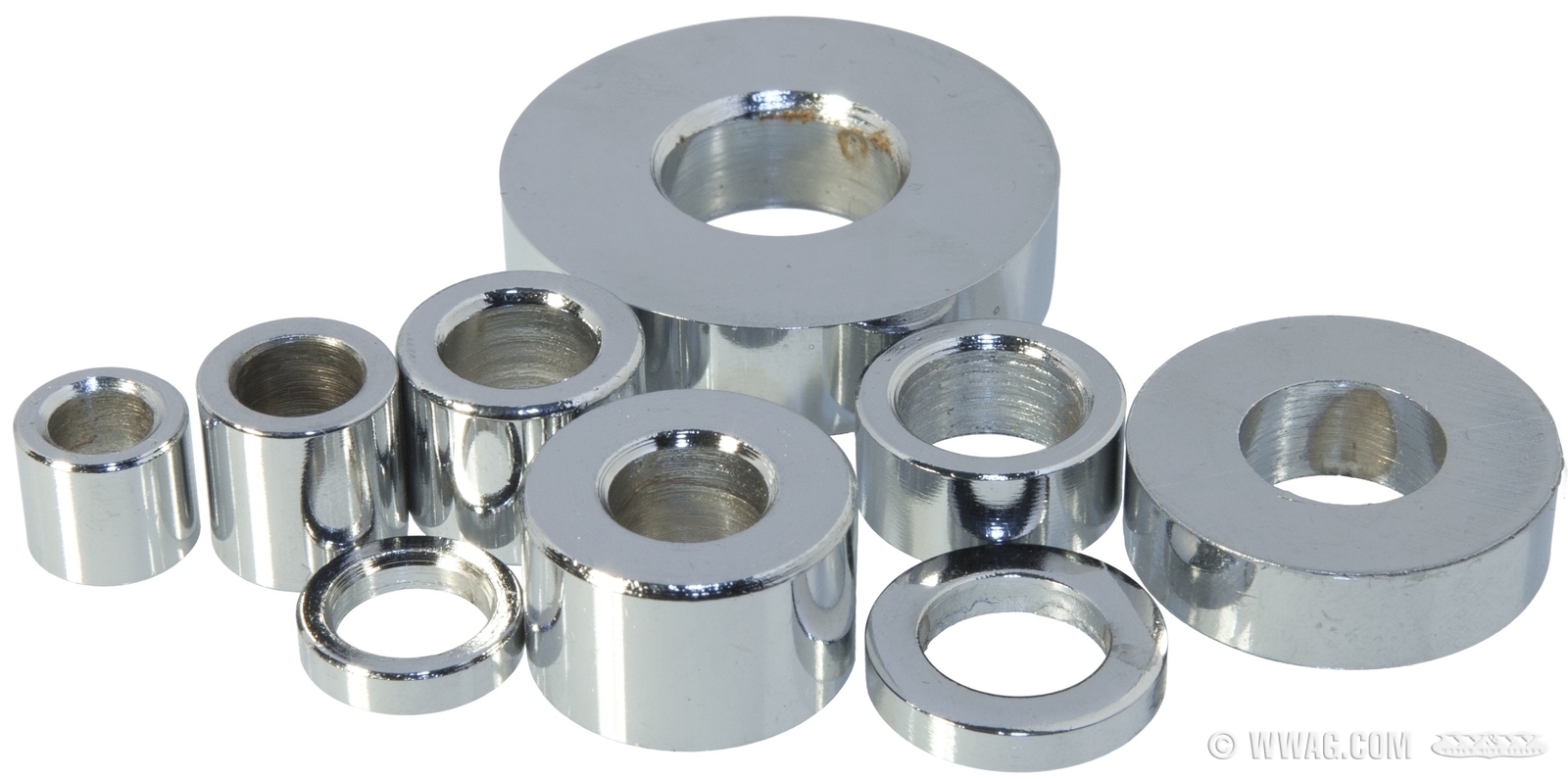 W&W Cycles Hardware > Chrome Spacers