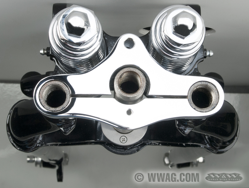 W&W Cycles Fork > Fork Clamps +3° Offset for ≥+8” Springer Forks