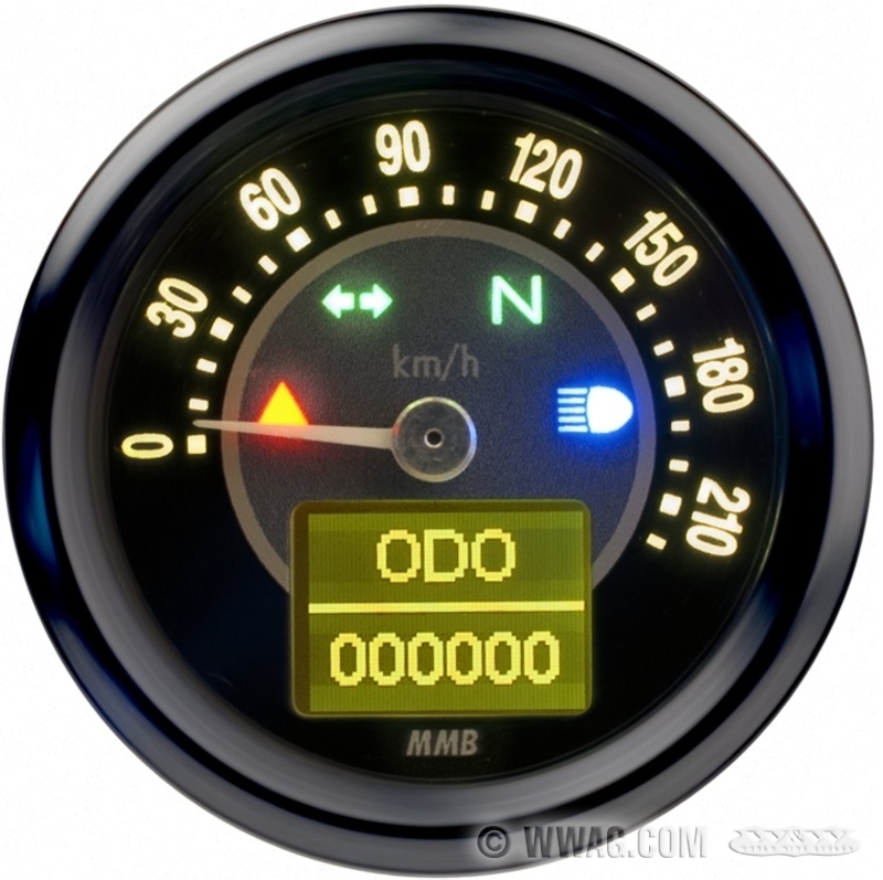 W&W Cycles Tachometer und Instrumente > MMB Generation II Target
