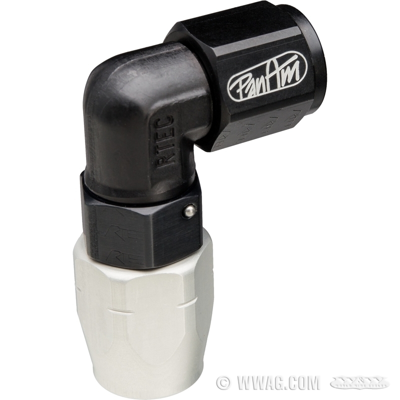 W&W Cycles Oil Tank > PanAm Oil Line Fittings 9/16”24 HDType