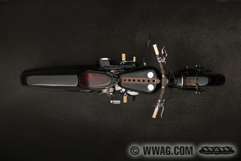 W&W Cycles Handlebars > Cannonball Lane Splitter Leaf Spring Handlebars