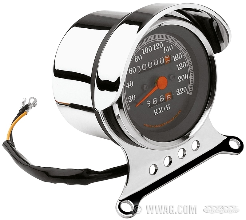 W&W Cycles Speedometers and Instruments > Chrome Speedo Mounting Brackets