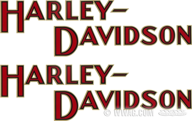 Harley Tank Decal | eBay