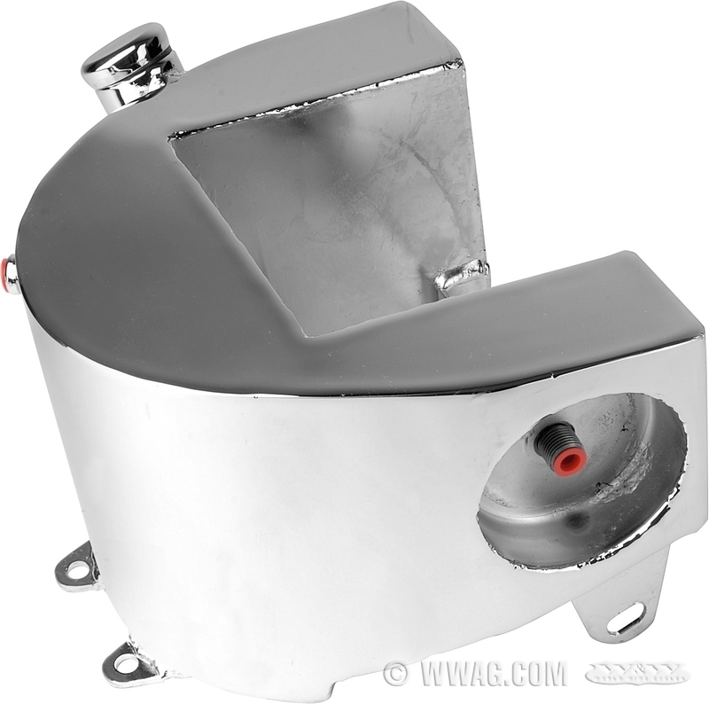 custom chopper oil tank