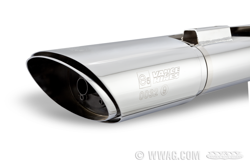 W&W Cycles Auspuff > Vance & Hines Monster Ovals EC Schalldämpfer