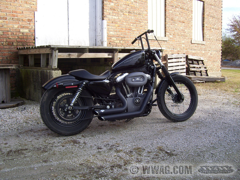 window handlebars sportster