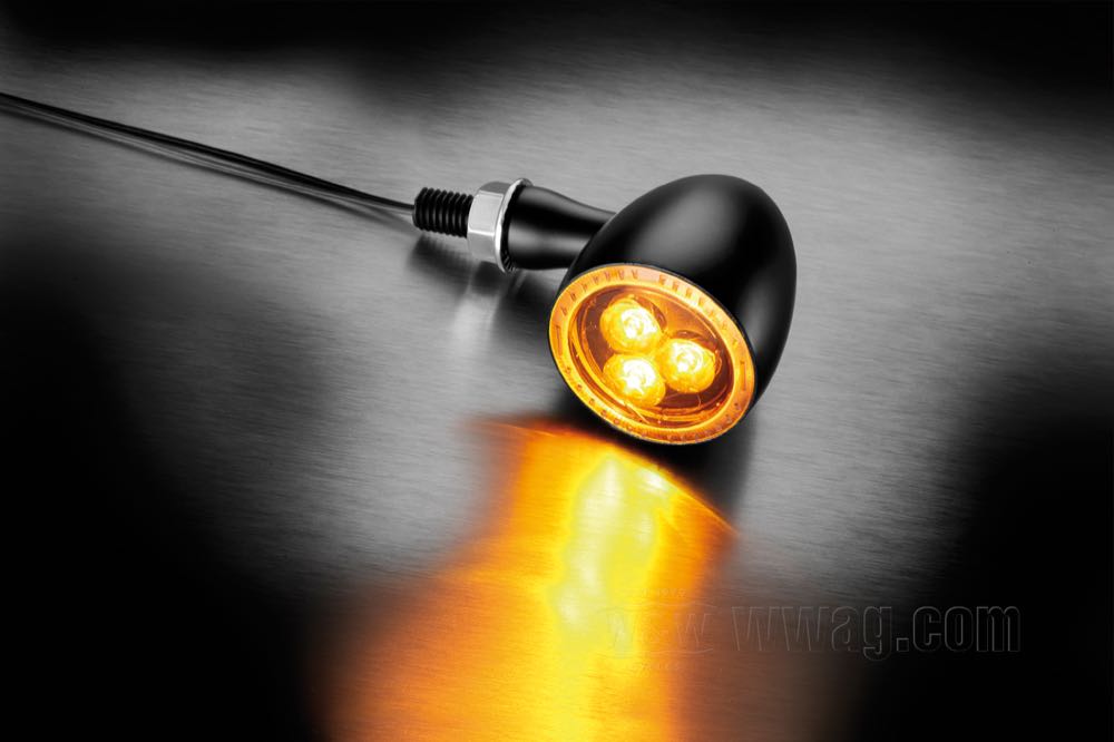 W&W Cycles - Kellermann Bullet 1000 Extreme Dark Turn Signals