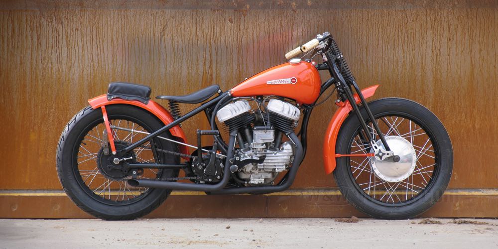 Volani Truett & Osborn Stroker per la cilindrata delle 750 Flathead