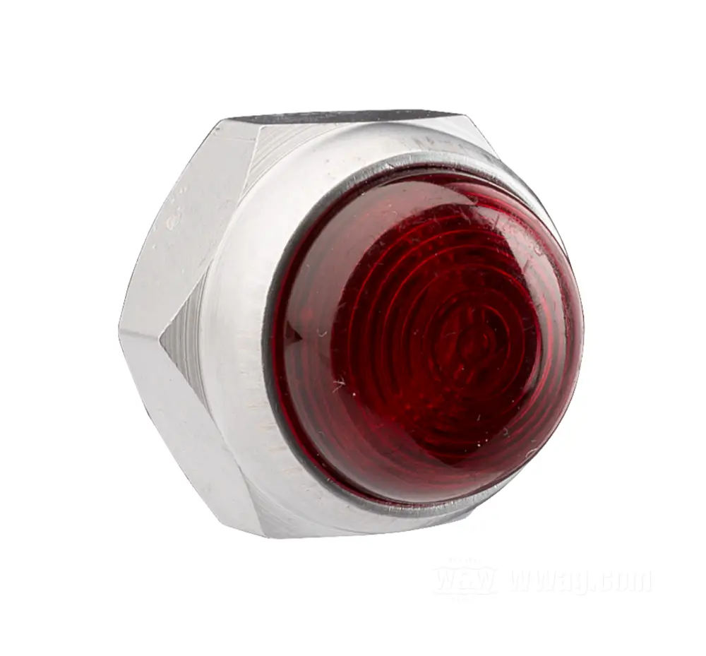Colored Dot Nut for Rocker Shaft Ends, Cap Hex Head